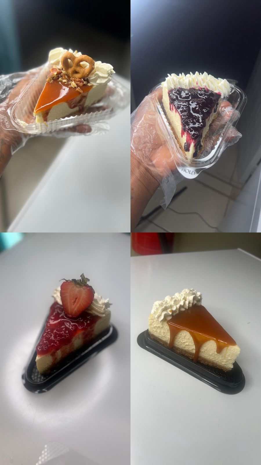 Friday Cheesecake Slices