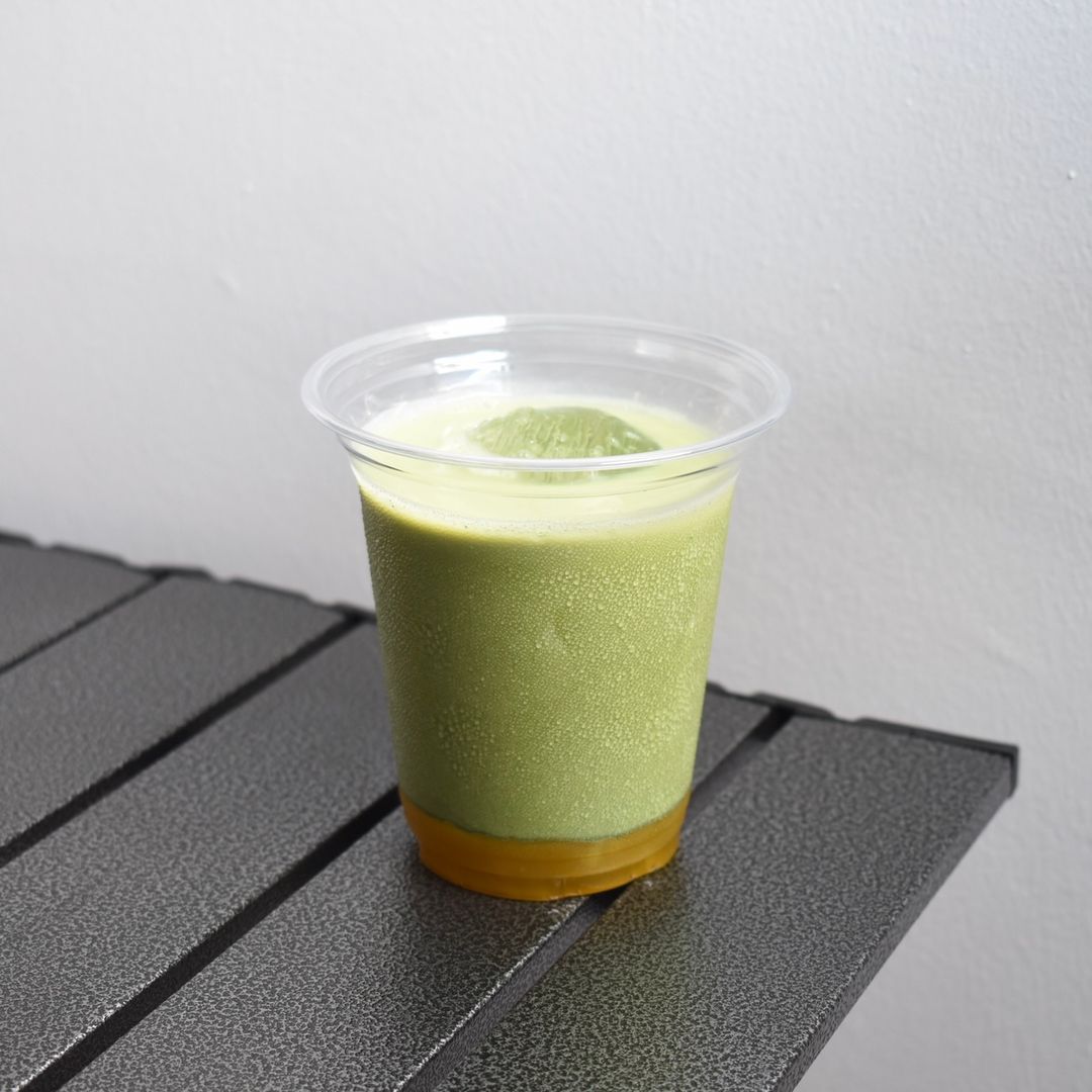 iced mango matcha