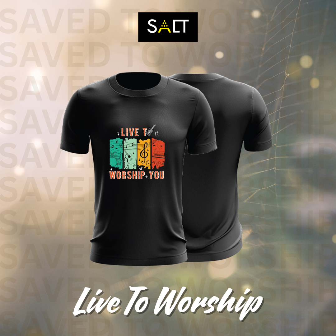 LIVE TO WORSHIP [HITAM] 