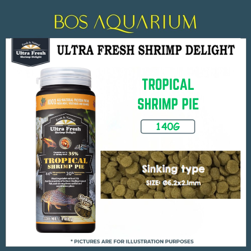 Ultra Fresh Shrimp Delight TROPICAL SHRIMP PIE 330ML/140G