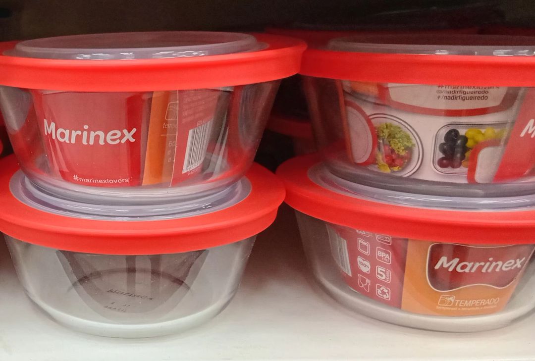 Marinex Round W/Lid 600ml 1’S