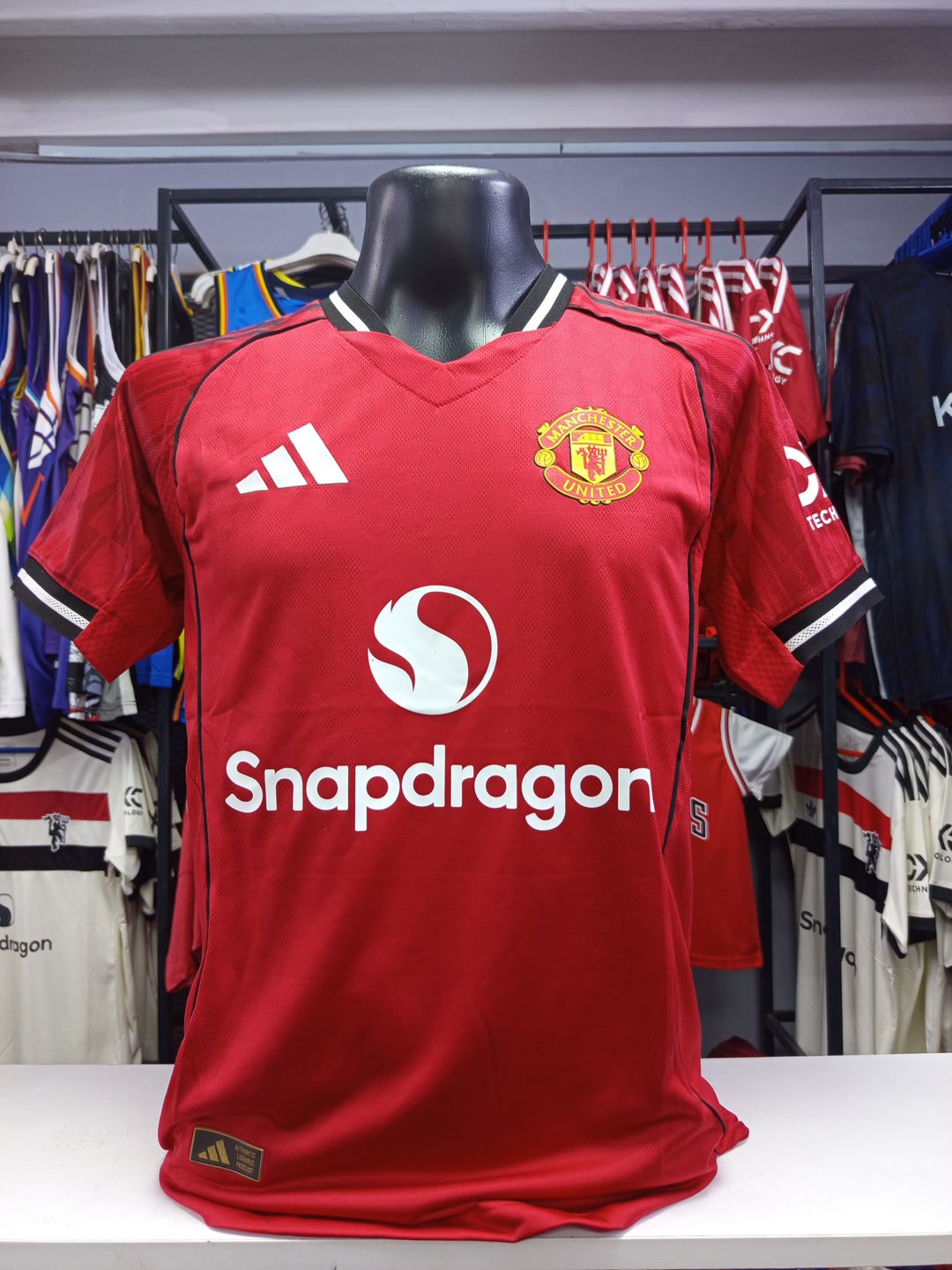 Man u Home Kit 25/26 Player version 