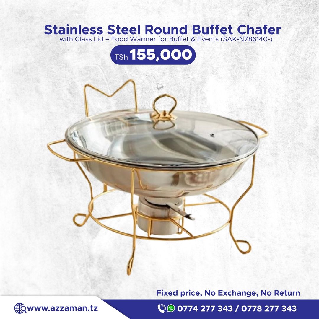 Stainless Steel Round Chafing Dish for Buffet