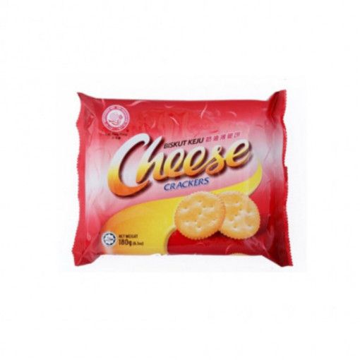 CHEESE FLAVOURED CRACKERS 180G