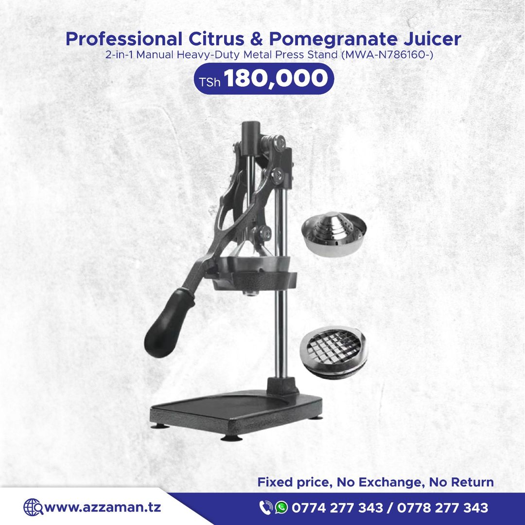 Professional Manual Heavy-Duty Citrus & Pomegranate Juicer 