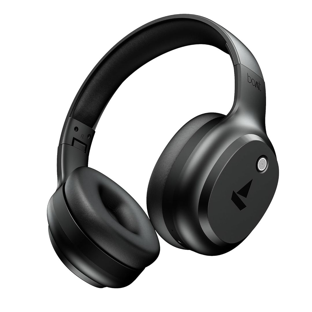 boAt Rockerz 421 Wireless Headphone with Mic (Black Sabre)
