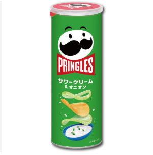 PRINGLES SOUR CREAM &ONION  134G