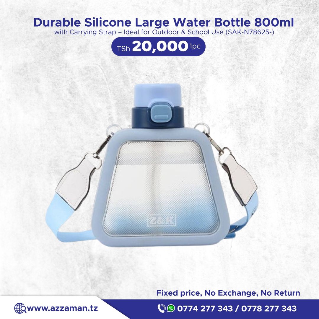 Durable Silicone Water Bottle 