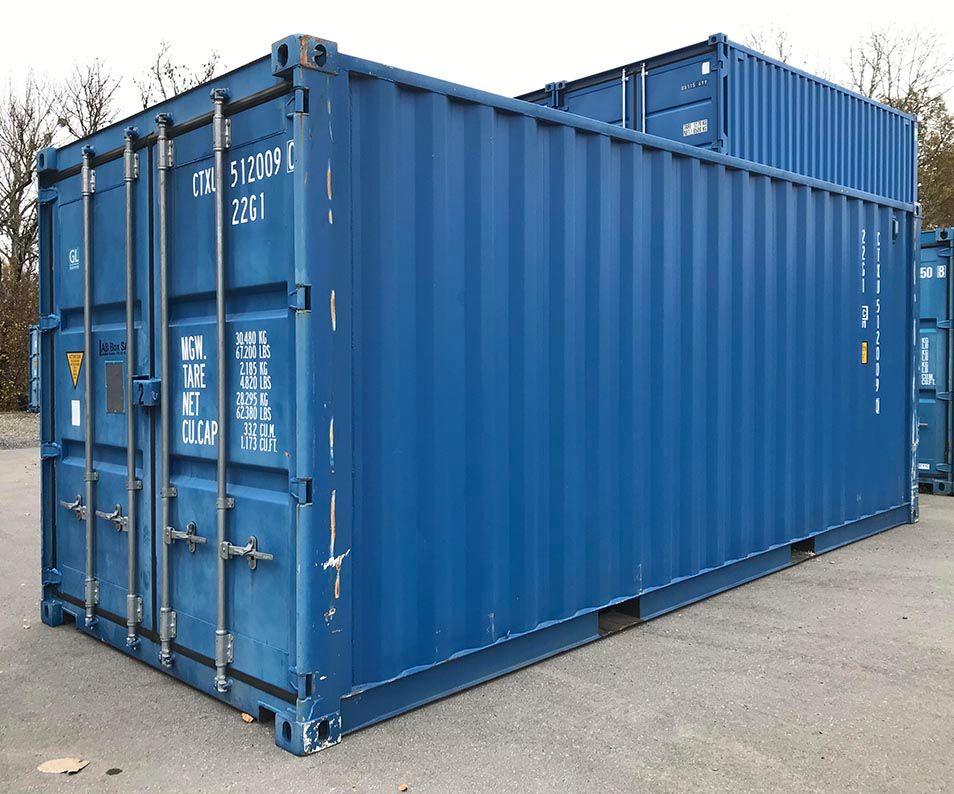 Container Maritime Occasion 20 Pieds
