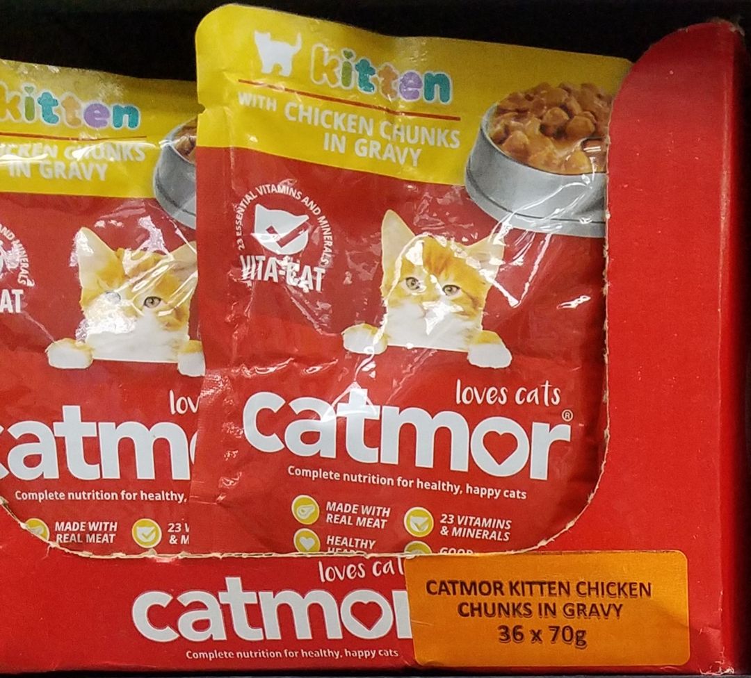 Catmor Kitten Gravy Chicken Ch 70gr