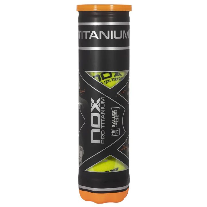 NOX CAN OF 4 PRO Titanium Balls Tube