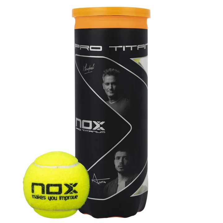 NOX CAN OF 3 PRO Titanium Balls Tube