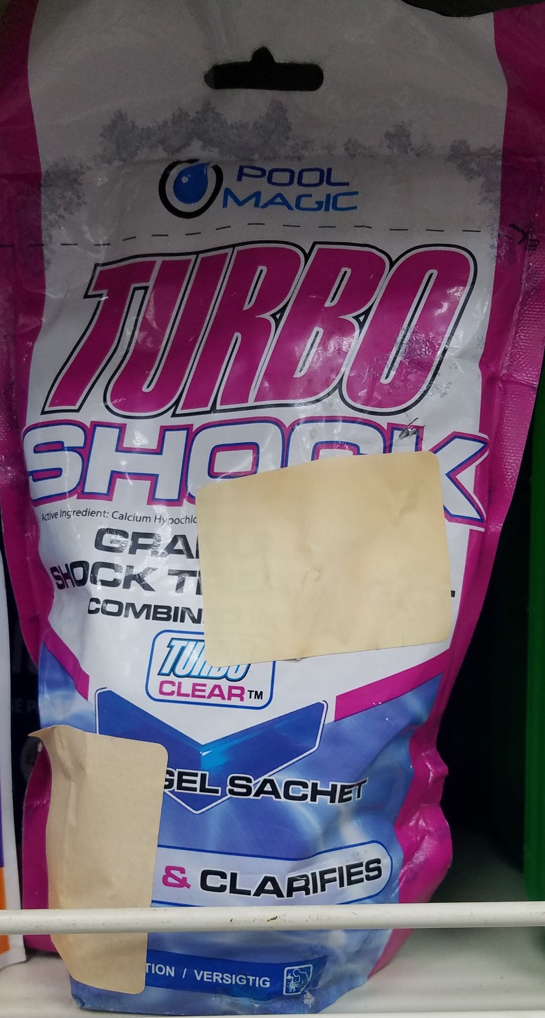 Aqua Cure Turbo Shock Granular 530gr