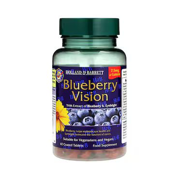 Holland & Barrett Blueberry Vision 60 Capsules