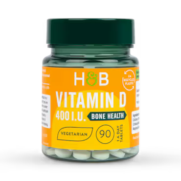 Holland & Barrett Vitamin D 400 I.U. 10ug 90 Tablets
