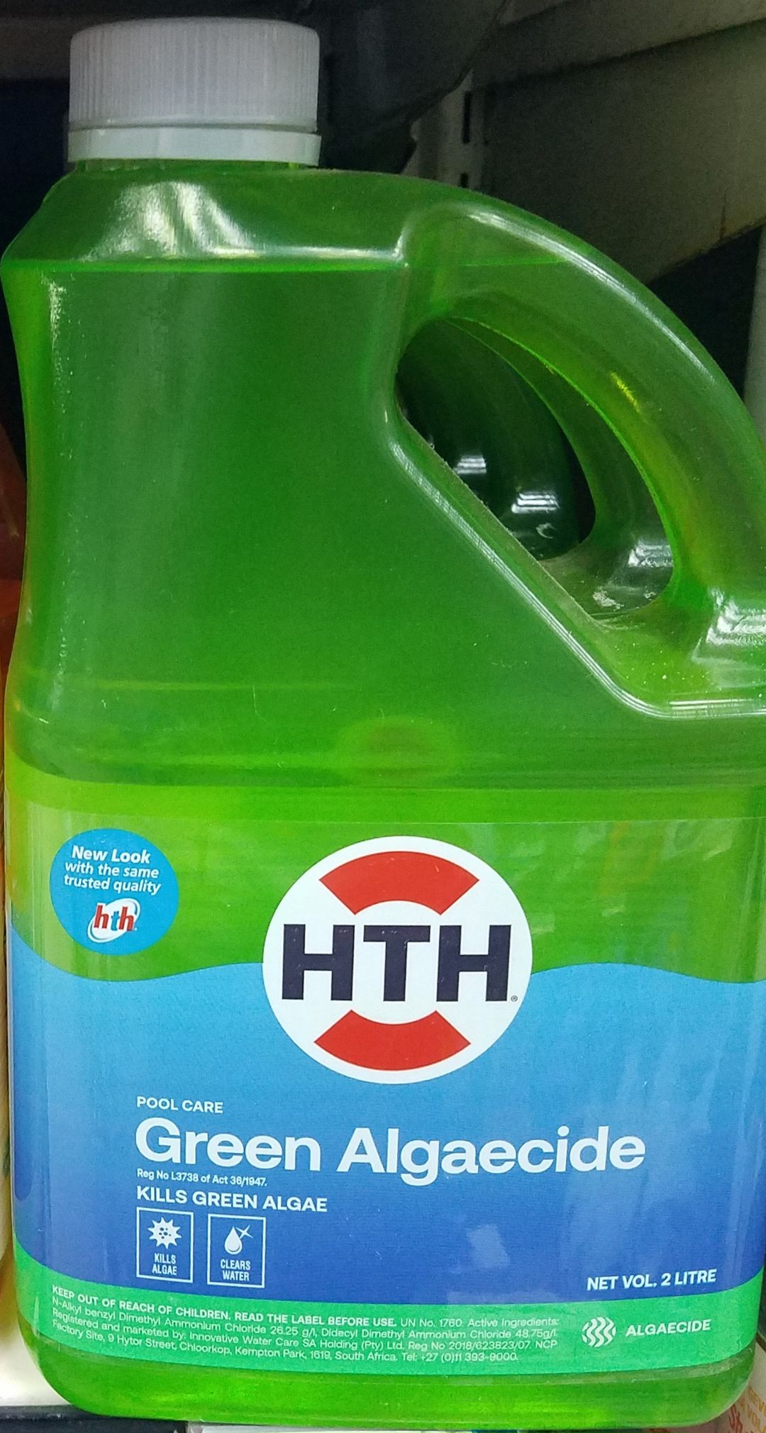Hth Green Algaecide 2lt