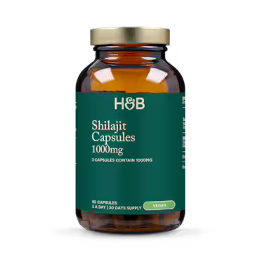 Holland & Barrett Shilajit 1000mg 90 Capsules