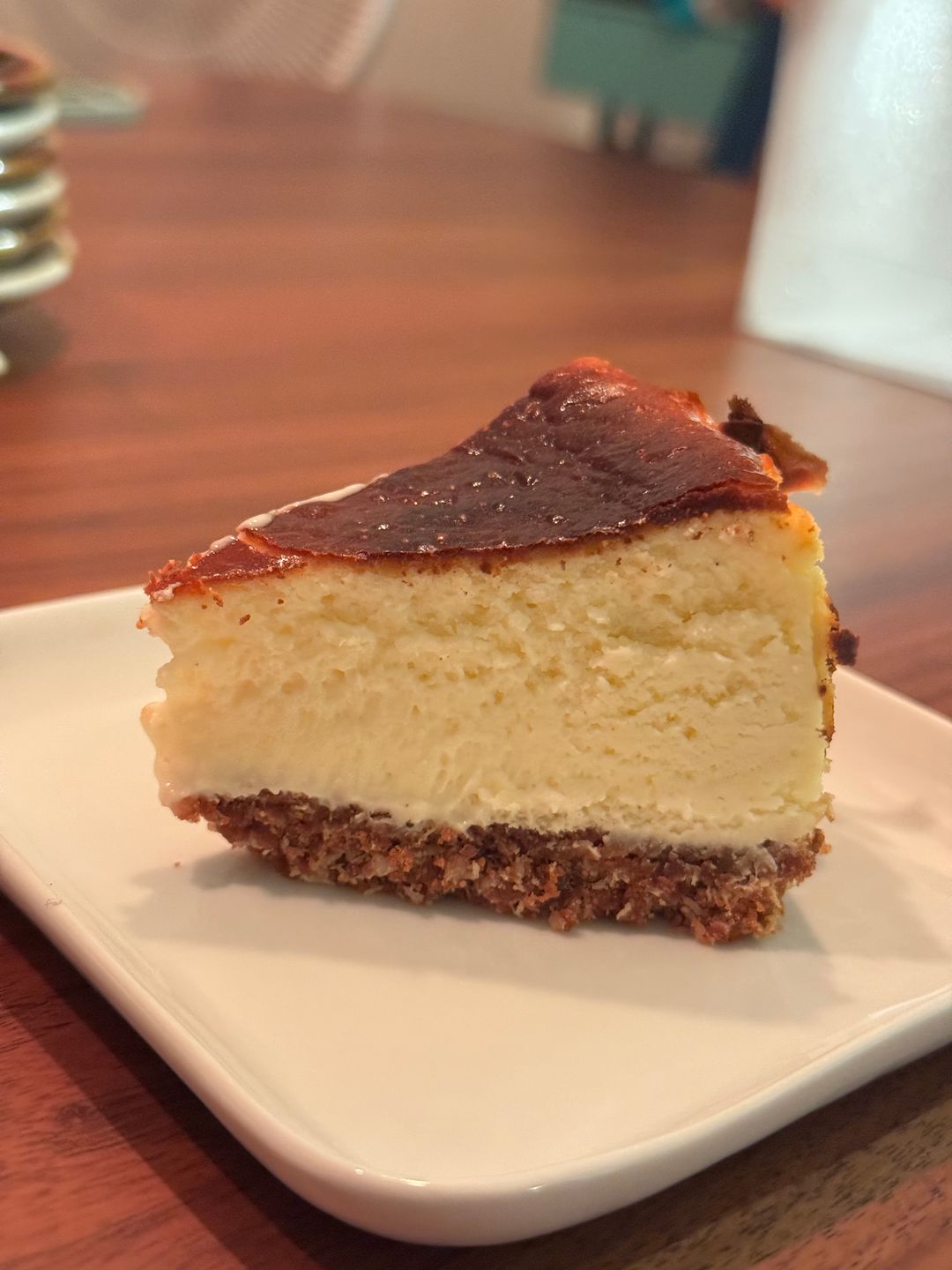 (Slice) Spe"coco"loos Basque Cheesecake 