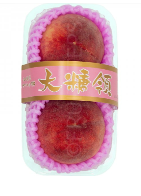  Japan Daitouryou Momo Peaches (High Sugar Index)(2 pcs)