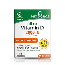 Ultra Vitamin D 2000IU (96 Tablets)
