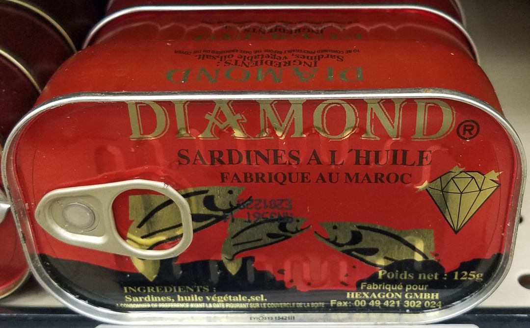 Diamond Sardine In Oil 125gr