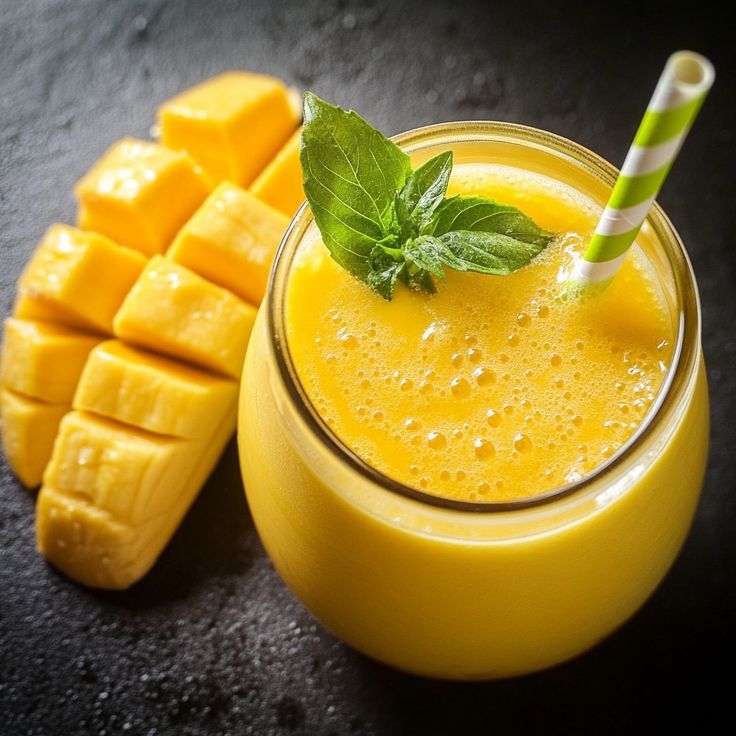 Smoothie à la mangue