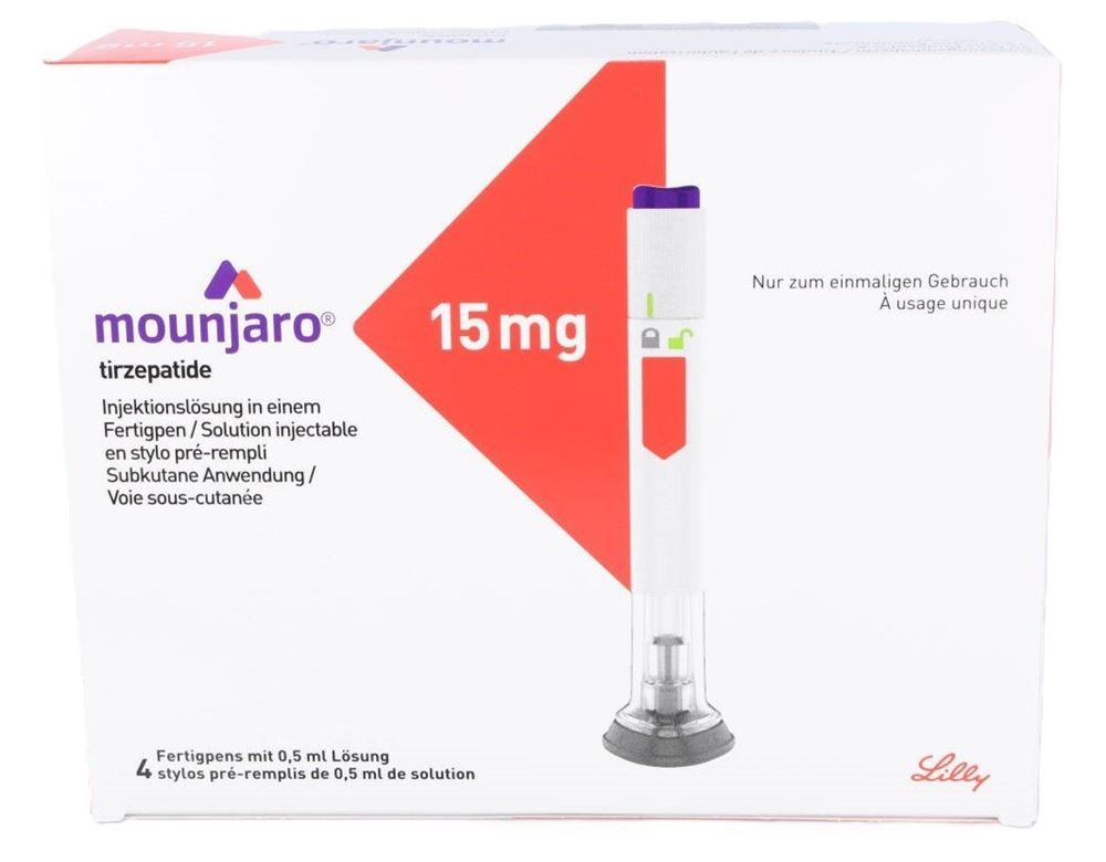 MOUNJARO (4 x 15mg prefilled pens)