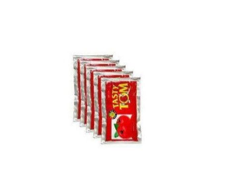 Sachet tomatoes paste 