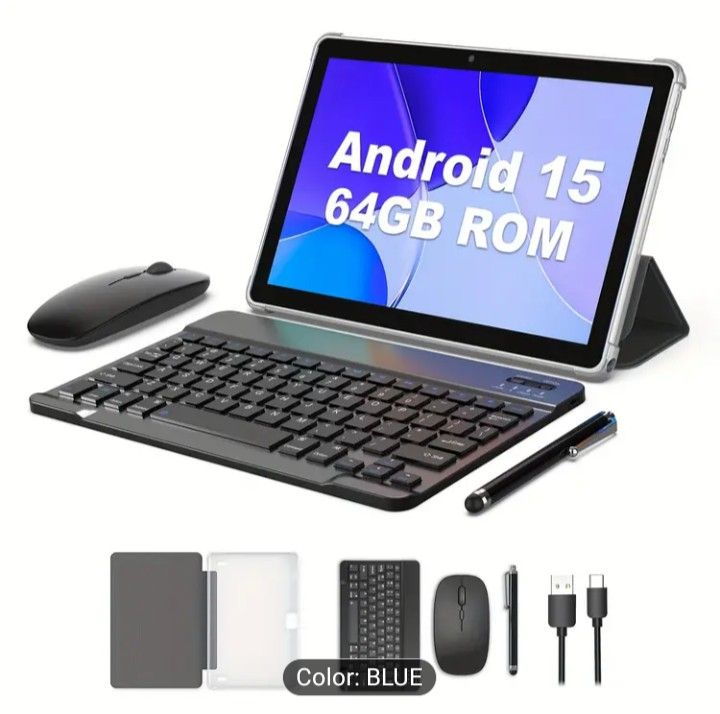 Tablet with keyboard and mouse 