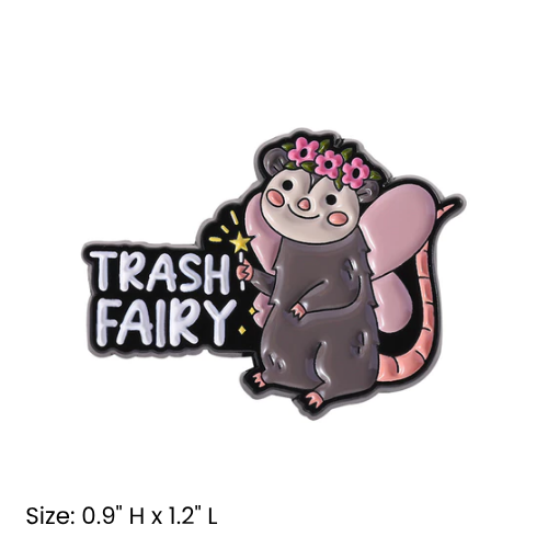Trash Fairy Pin