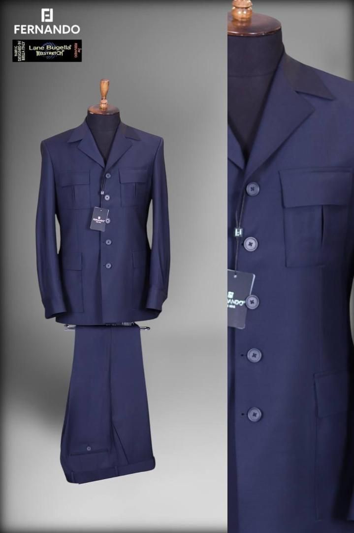 Costume bleu 