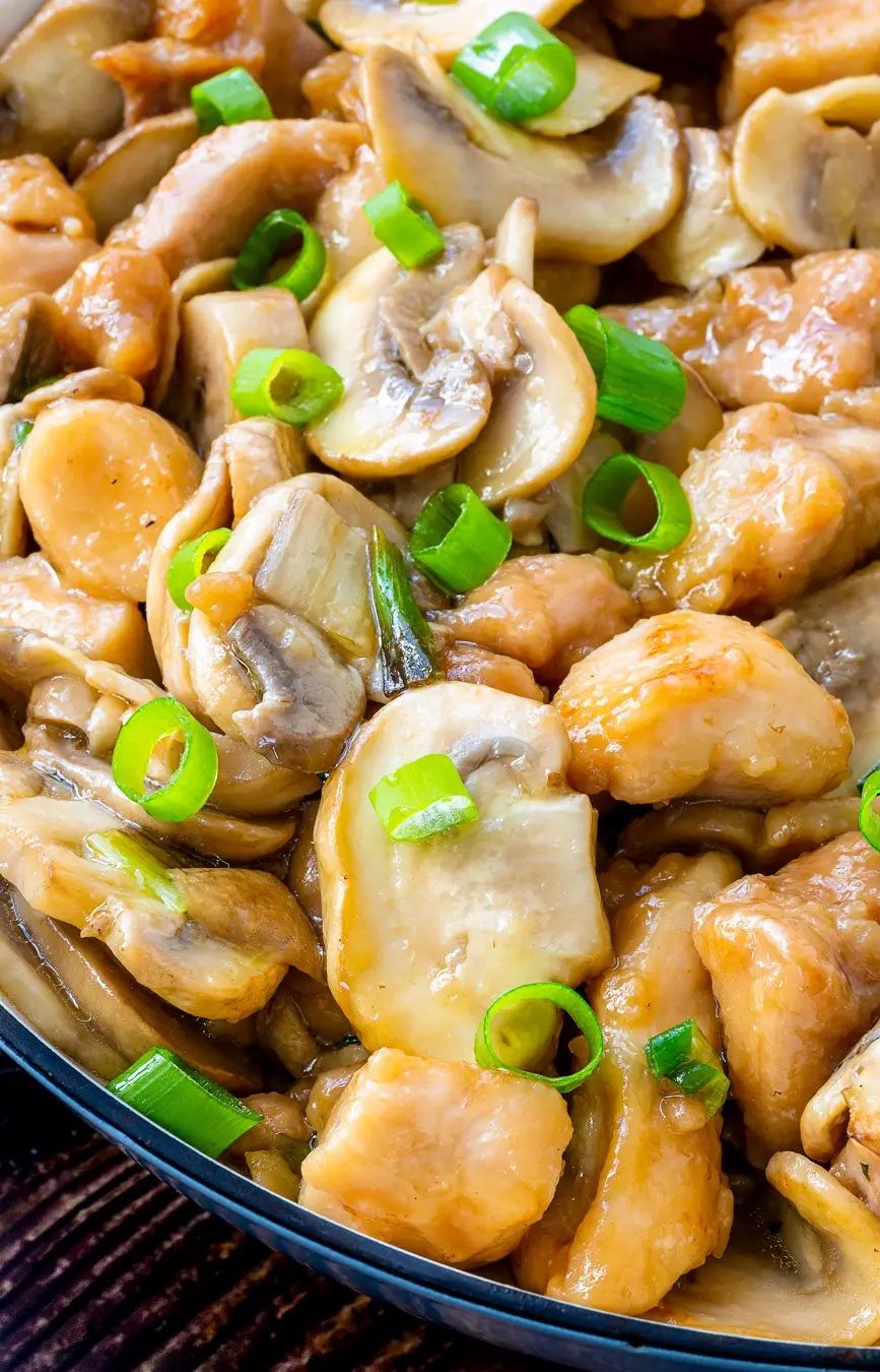 Chicken Mushroom with Rice