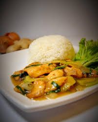 Ginger Fish with Rice