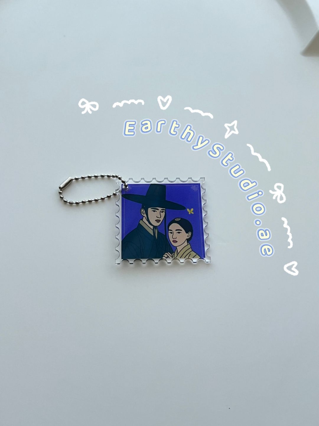 Kdrama the first night with duke keychain 
