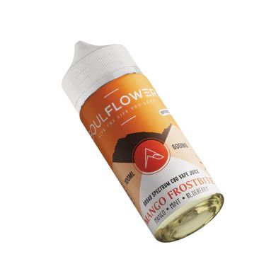 Soulflower CBD Vape Juice Mango Frostbite