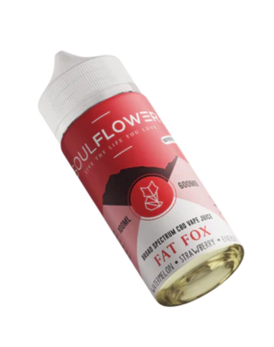 Soulflower CBD Vape Juice Fat Fox