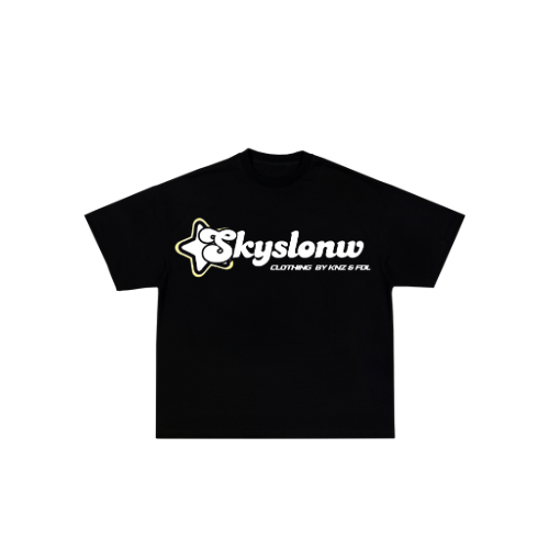 T-shirt Skyslonw Star Pop White 