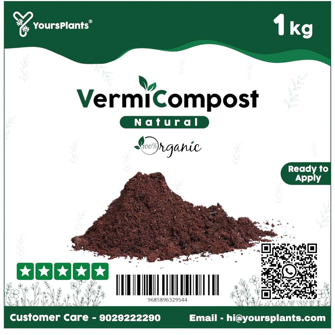 VermiCompost 100% Cow Dung, Organic Compost  -995g
