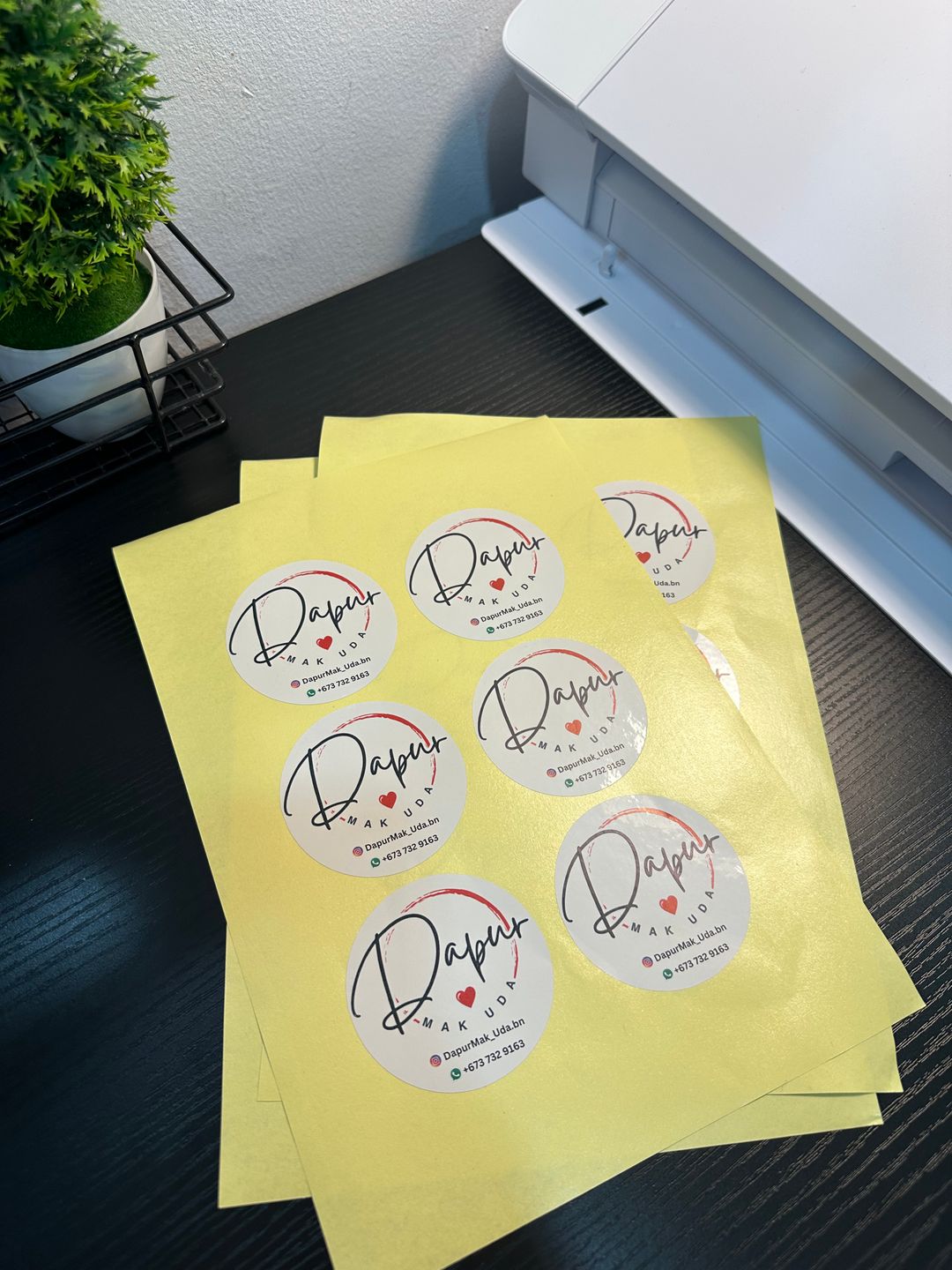 Sticker Biasa (Non Waterproof)