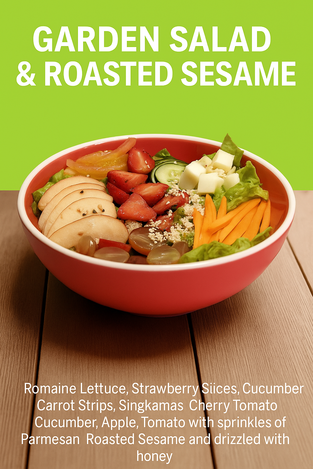 Roasted Sesame Salad