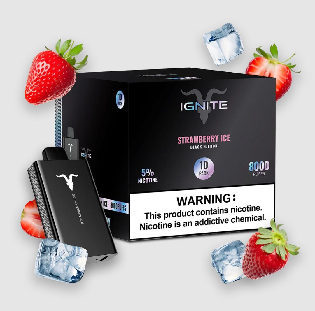 V80 Strawberry Ice Case (10 Pack)