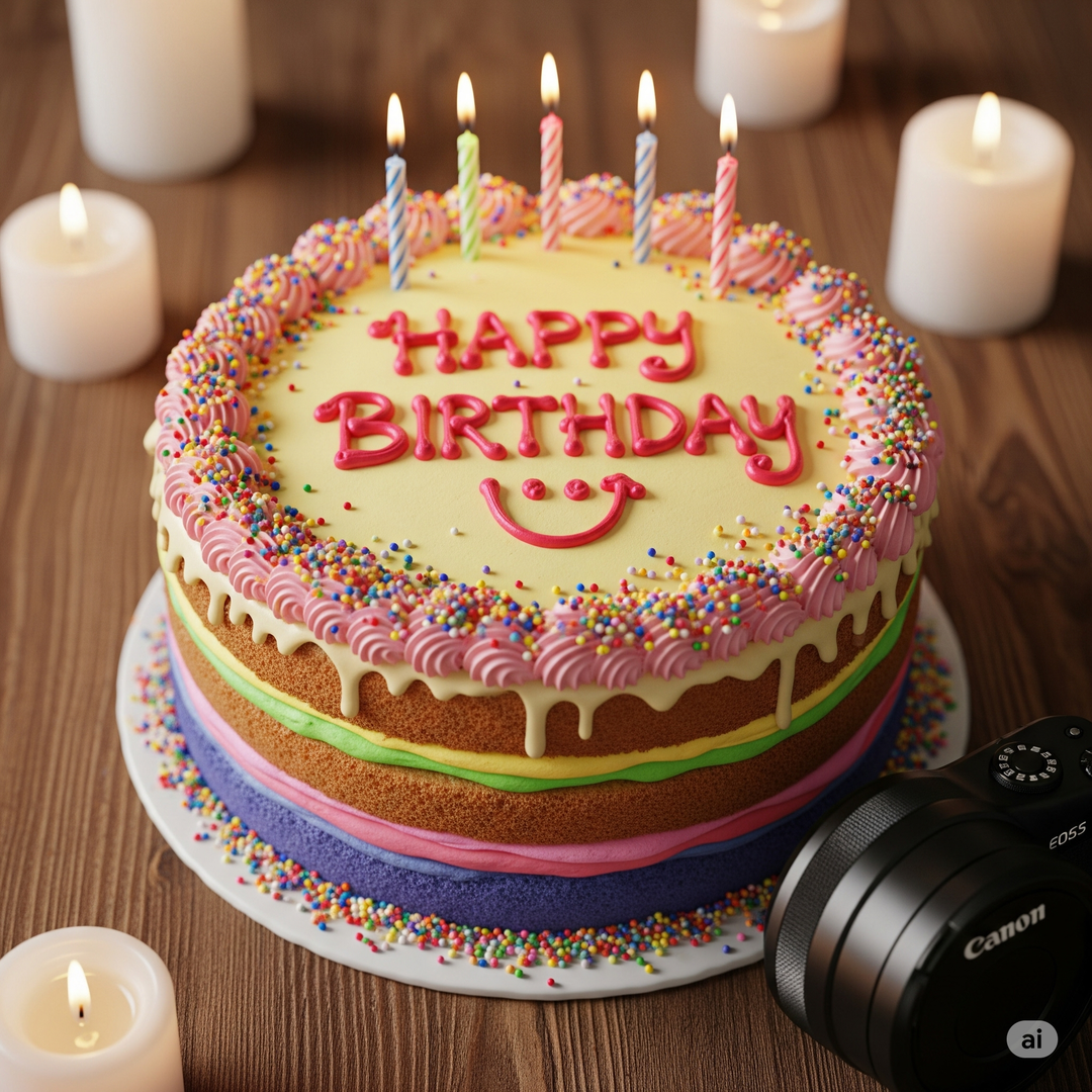 Gâteau d'anniversaire 