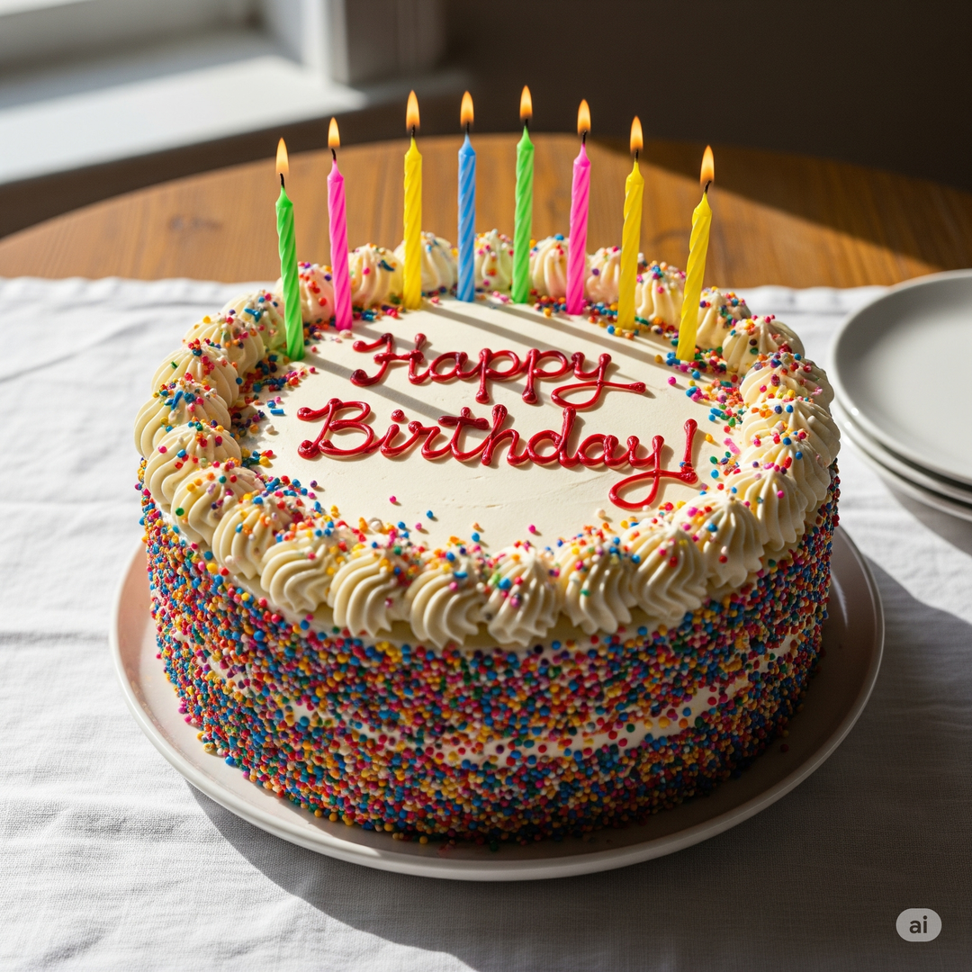 Gâteau d'anniversaire 