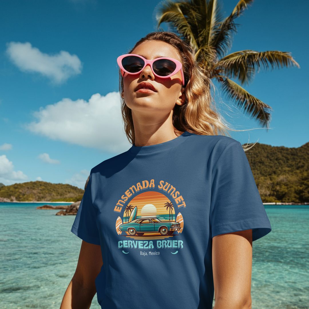 T Shirt Ensenada Sunset
