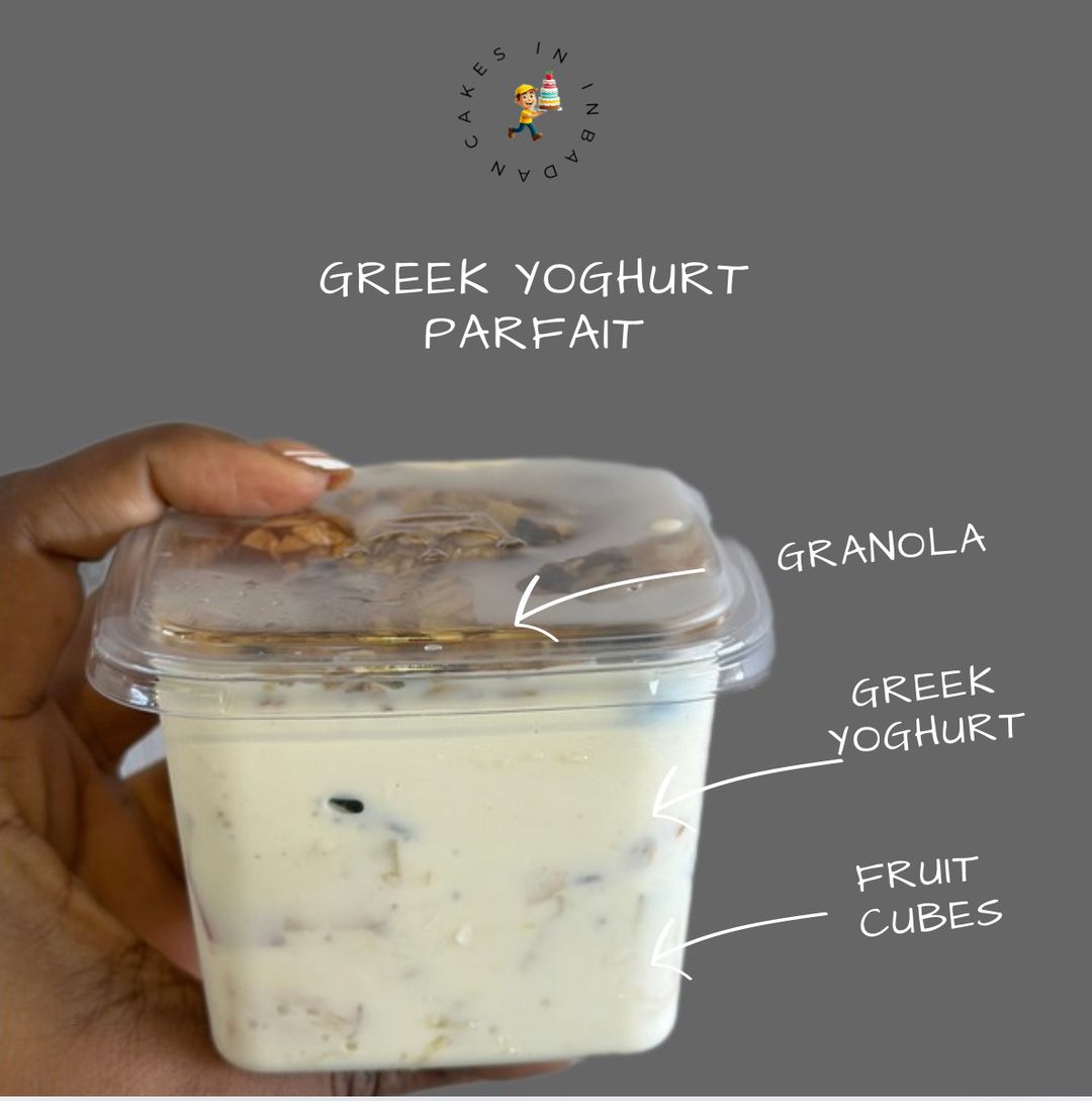 Greek Yoghurt Parfait.