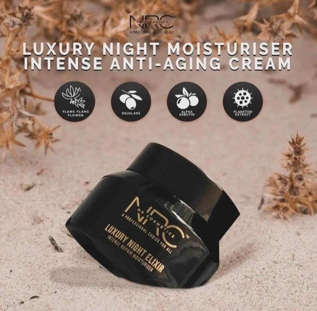 NRC LUXURY NIGHT MOISTURISER ANTI AGEING CREAM