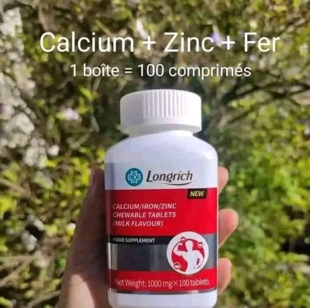 Calcium 3 en 1 (Fer, Zinc, Magnésium)