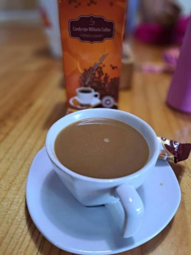 Café décaféiné au cordicep militaris 