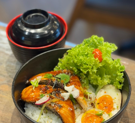 M16. Teriyaki Salmon Don 照燒三文魚丼