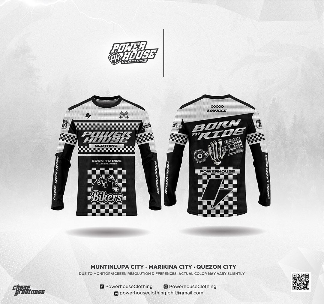 RIDING JERSEY ( BORN TO RIDE )